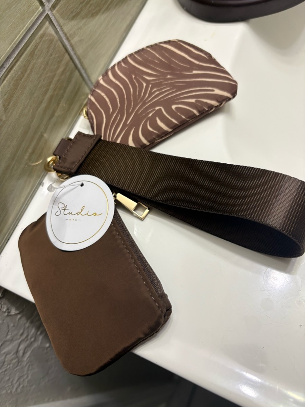 Brown Studio Coin Bag - Picture 4 of 6
